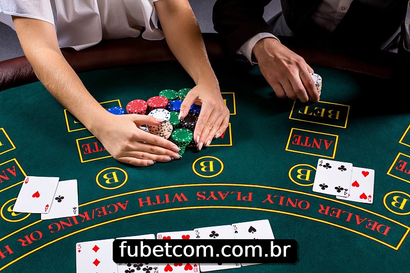 Mesa de Blackjack fubet